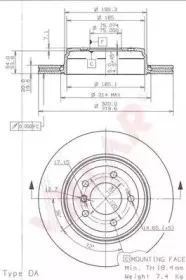 Тормозной диск VILLAR купить