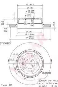 Тормозной диск VILLAR купить