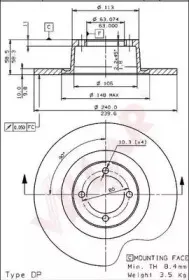 Тормозной диск VILLAR купить
