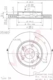 Тормозной диск VILLAR купить