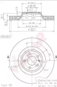 Тормозной диск VILLAR купить