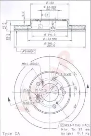 Тормозной диск VILLAR купить