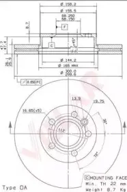 Тормозной диск VILLAR купить