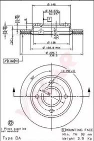 Тормозной диск VILLAR купить