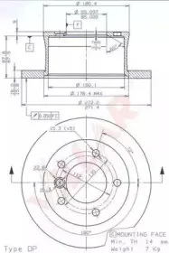 Тормозной диск VILLAR купить