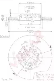 Тормозной диск VILLAR купить