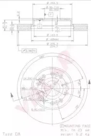 Тормозной диск VILLAR купить