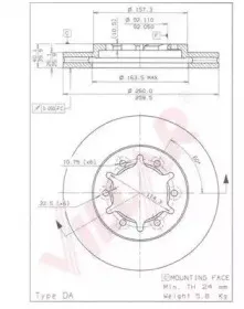 Тормозной диск VILLAR купить