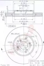 Тормозной диск VILLAR купить
