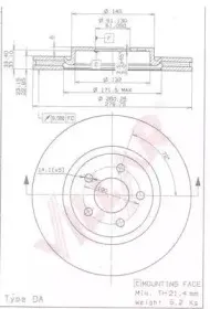 Тормозной диск VILLAR купить