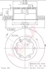 Тормозной диск VILLAR купить