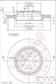 Тормозной диск VILLAR купить