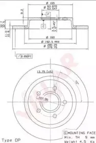 Тормозной диск VILLAR купить