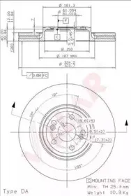 Тормозной диск VILLAR купить