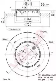 Тормозной диск VILLAR купить