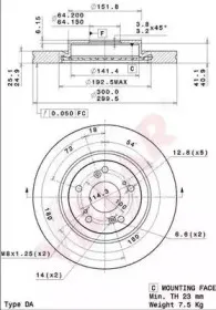 Тормозной диск VILLAR купить