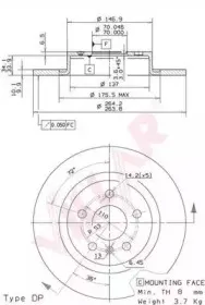 Тормозной диск VILLAR купить