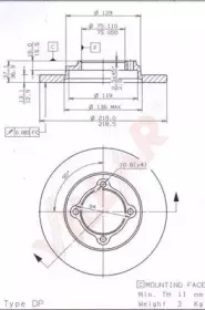 Тормозной диск VILLAR купить