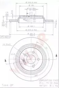 Тормозной диск VILLAR купить