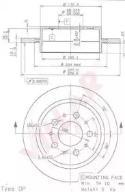 Тормозной диск VILLAR купить