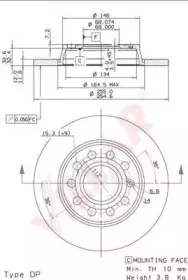 Тормозной диск VILLAR купить