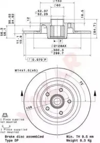Тормозной диск VILLAR купить