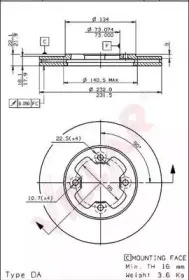 Тормозной диск VILLAR купить