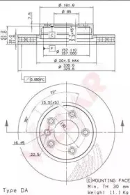 Тормозной диск VILLAR купить