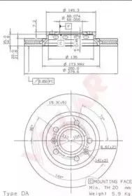Тормозной диск VILLAR купить