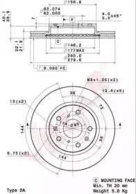 Тормозной диск VILLAR купить
