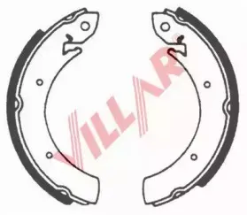 Комплект тормозных колодок VILLAR купить