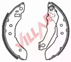 Комплект тормозных колодок VILLAR купить