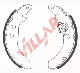 Комплект тормозных колодок VILLAR купить