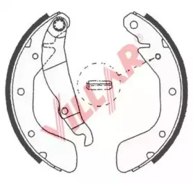 Комплект тормозных колодок VILLAR купить