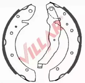 Комплект тормозных колодок VILLAR купить