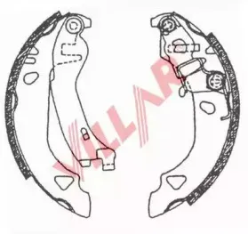 Комплект тормозных колодок VILLAR купить