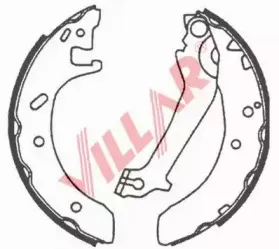 Комплект тормозных колодок VILLAR купить