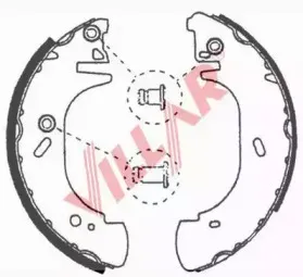 Комплект тормозных колодок VILLAR купить
