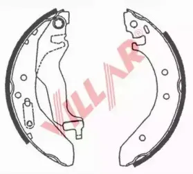 Комплект тормозных колодок VILLAR купить