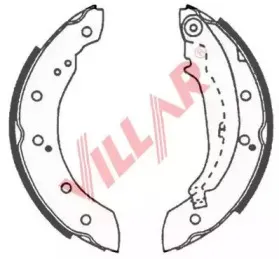 Комплект тормозных колодок VILLAR купить