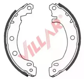 Комплект тормозных колодок VILLAR купить
