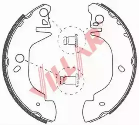 Комплект тормозных колодок VILLAR купить