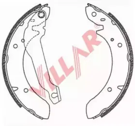 Комплект тормозных колодок VILLAR купить