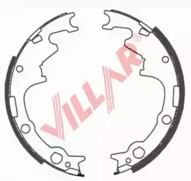 Комплект тормозных колодок VILLAR купить
