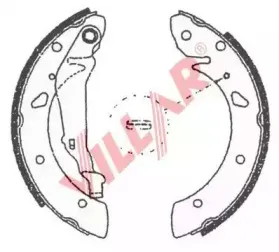 Комплект тормозных колодок VILLAR купить