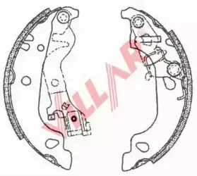Комплект тормозных колодок VILLAR купить