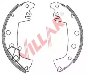 Комплект тормозных колодок VILLAR купить
