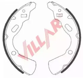 Комплект тормозных колодок VILLAR купить