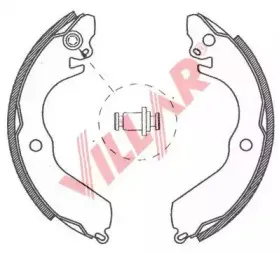 Комплект тормозных колодок VILLAR купить