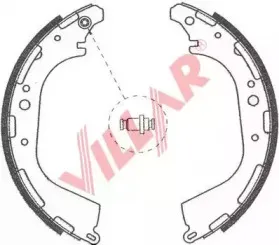 Комплект тормозных колодок VILLAR купить